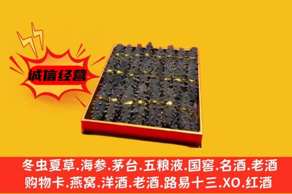 乐山市市中回收海参